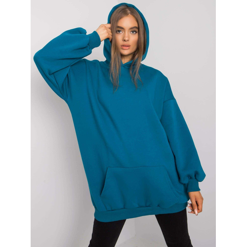 Dlouhá mořská mikina s kapucí