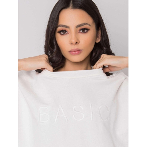 Bavlněná dámská mikina Ecru