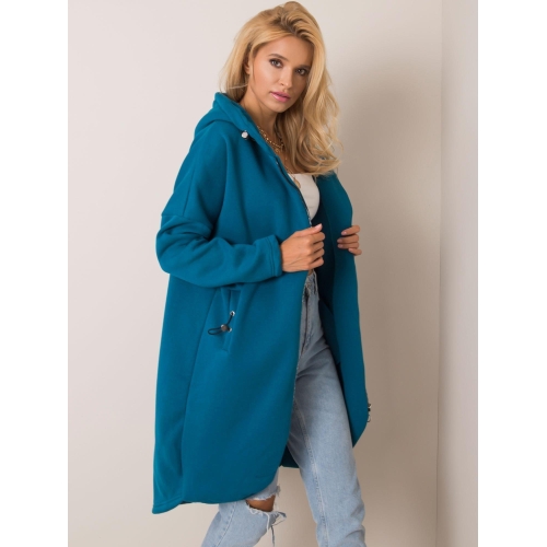 RUE PARIS Dlouhá mořská mikina s kapucí