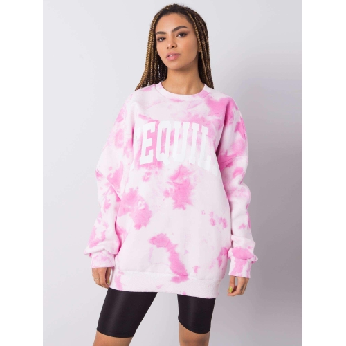 RUE PARIS Růžová mikina