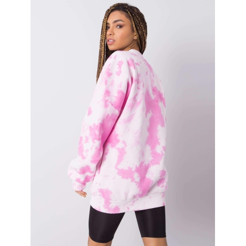 RUE PARIS Růžová mikina