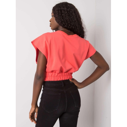 Coral mikina s krátkým rukávem