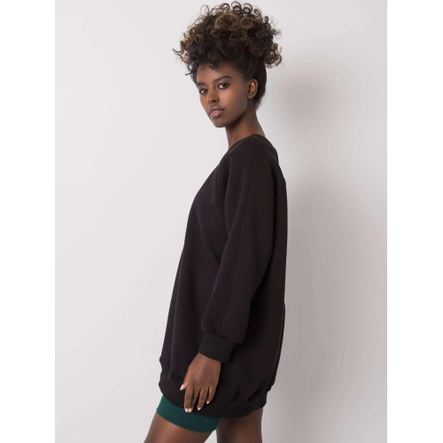 Dámská černá mikina z bavlny