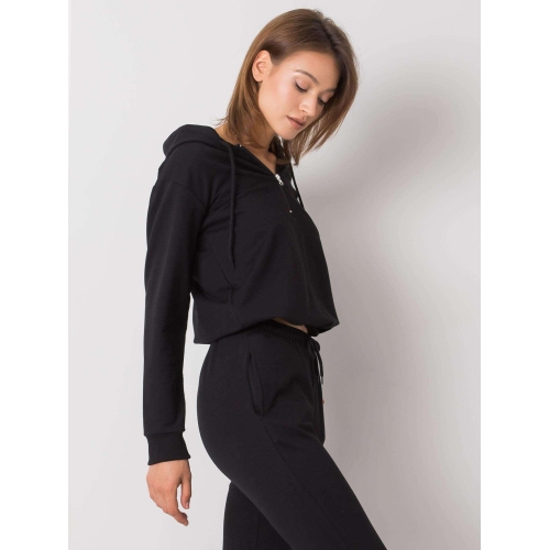 SUBLEVEL Dámská černá mikina
