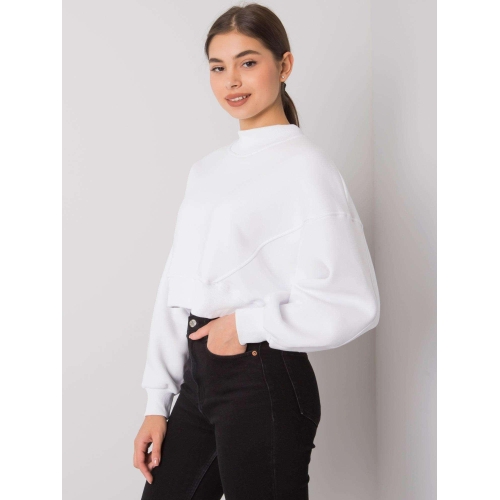 Základní bílá mikina pro ženy