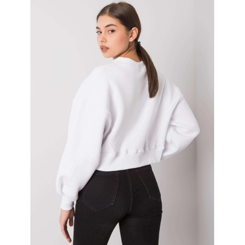 Základní bílá mikina pro ženy