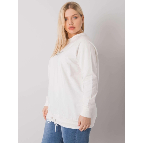 Dámská mikina Ecru plus size