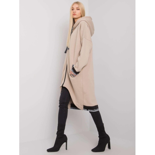 Dámská mikina béžové barvy