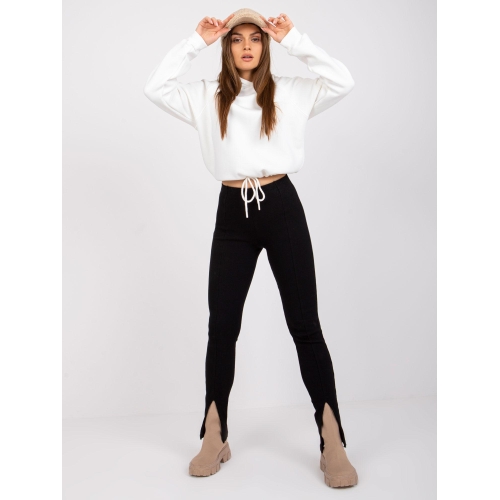 Ecru mikina s kapucí