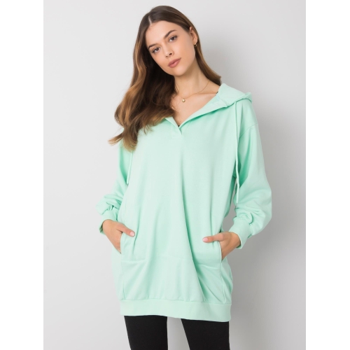 Mint dámská mikina s kapucí