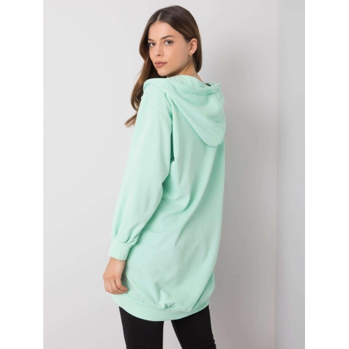 Mint dámská mikina s kapucí