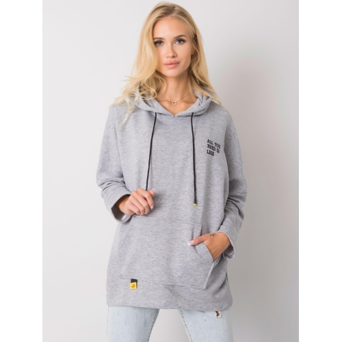 Tmavě zelená klokaní mikina s kapucí