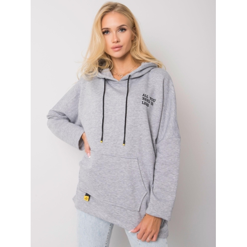 Tmavě zelená klokaní mikina s kapucí