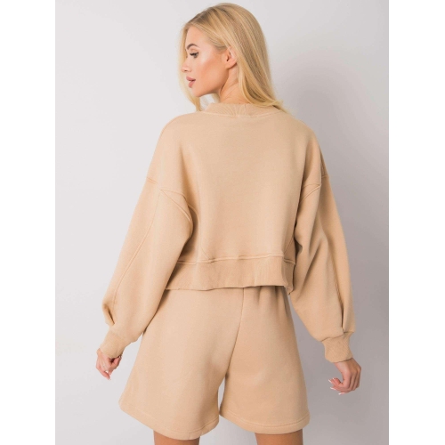 Základní dámská camel mikina