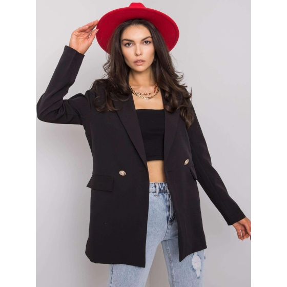 OH BELLA Černá bunda