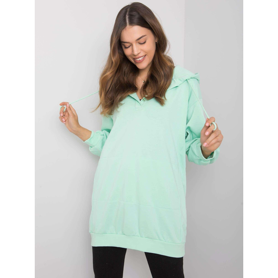 Mint dámská mikina s kapucí